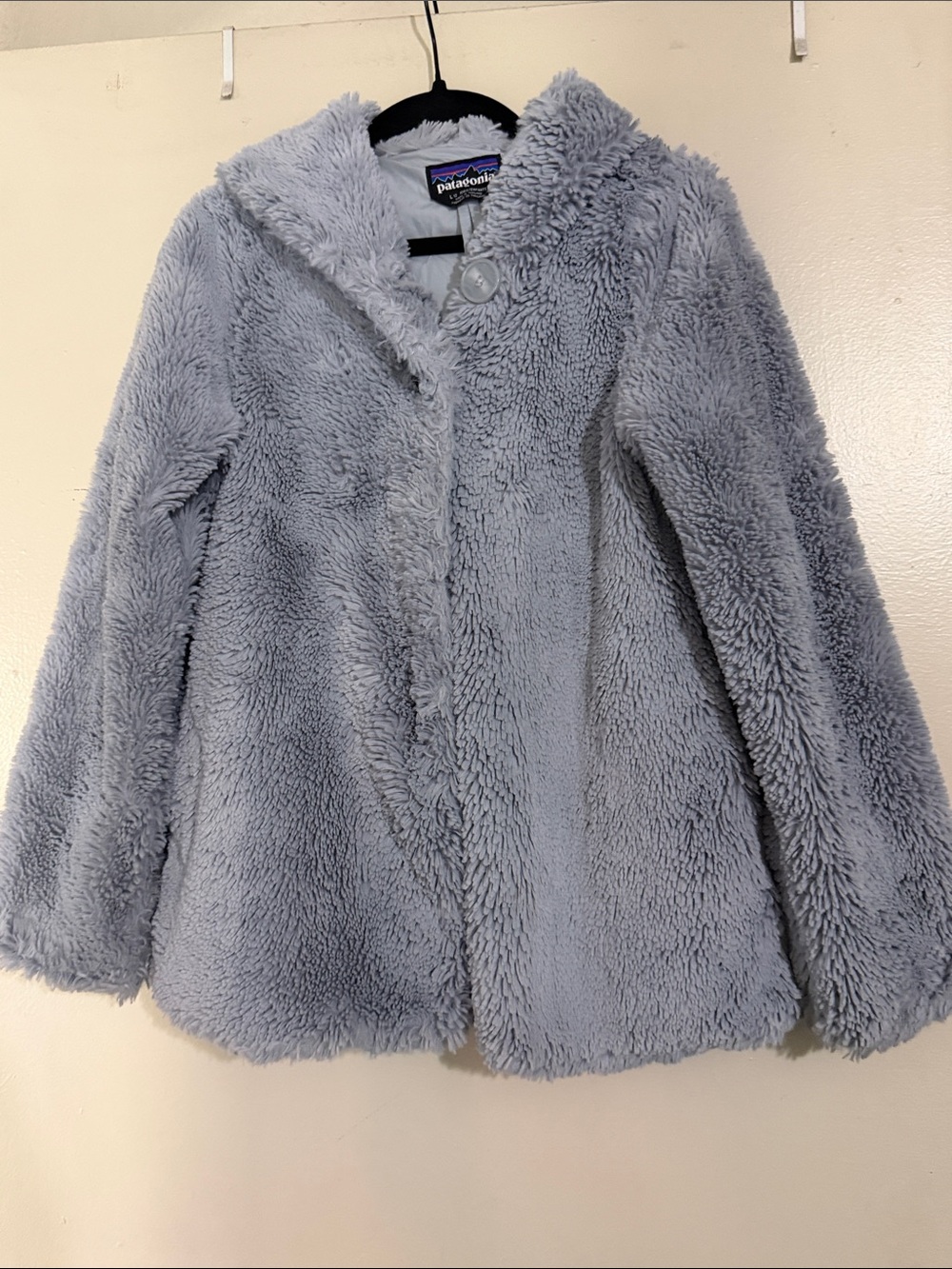 Patagonia faux fur coat